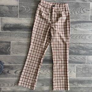 PLAID PANTS